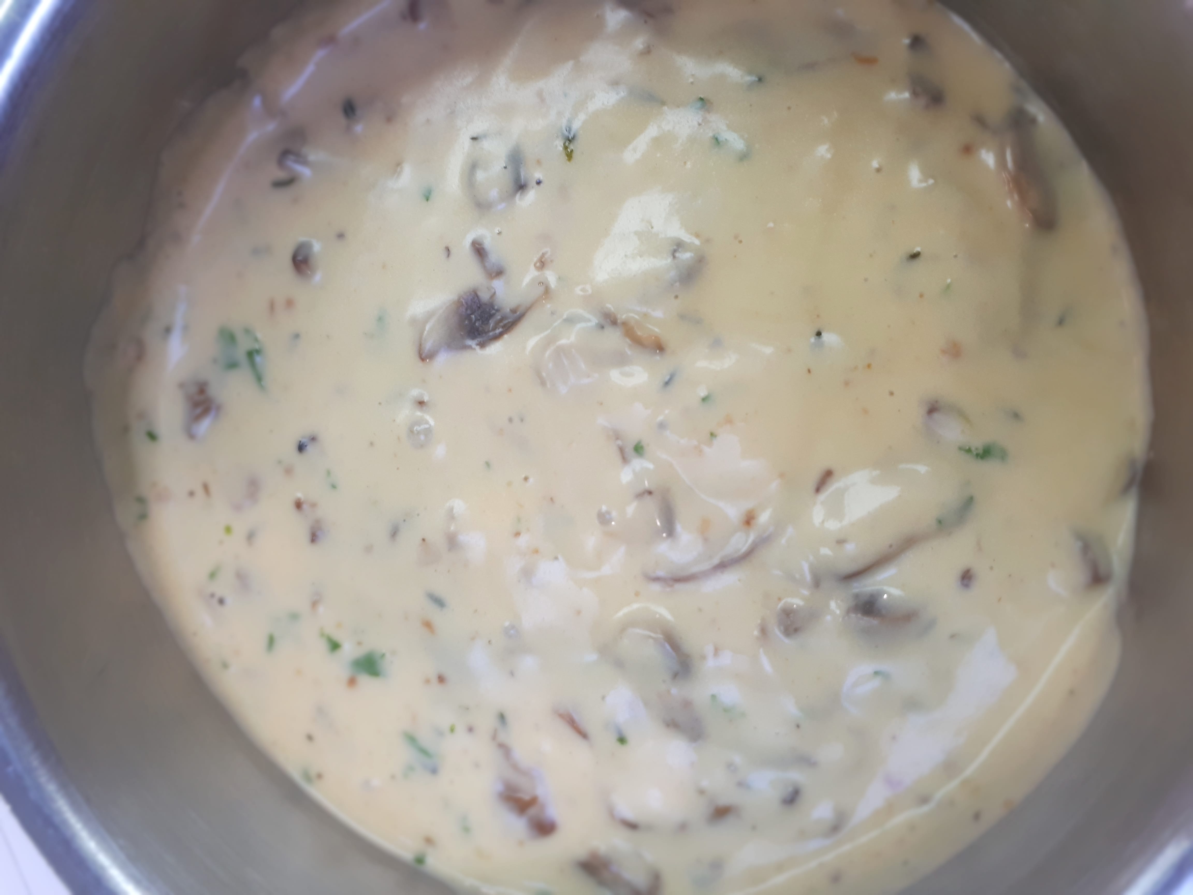 Wild mushroom sauce