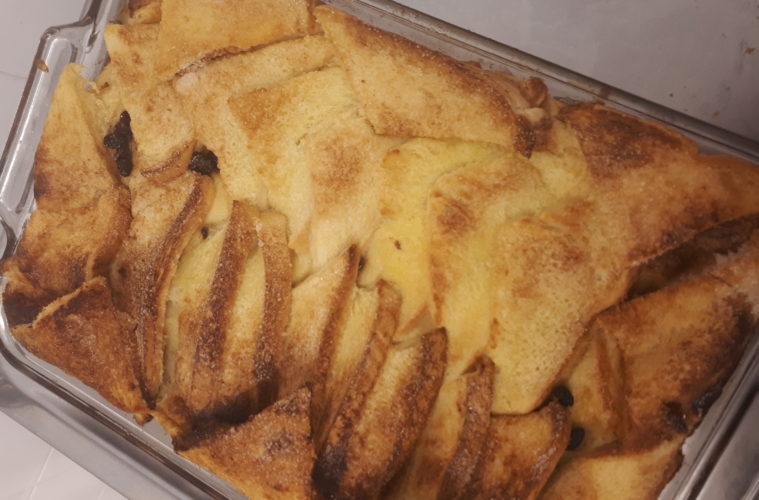 Bread and butter pudding recipe