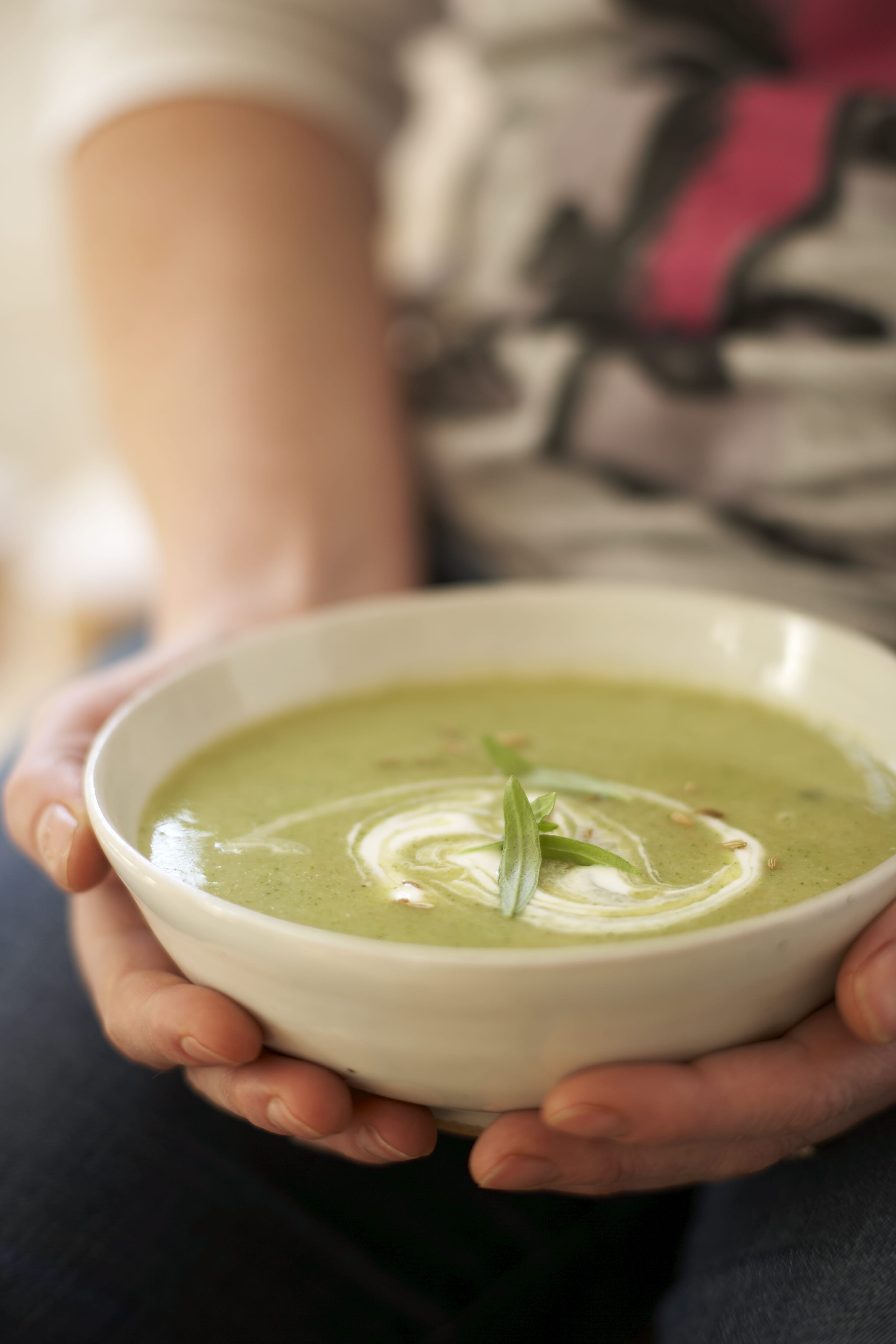Broccoli Stalk Soup - Food Pocket Guide