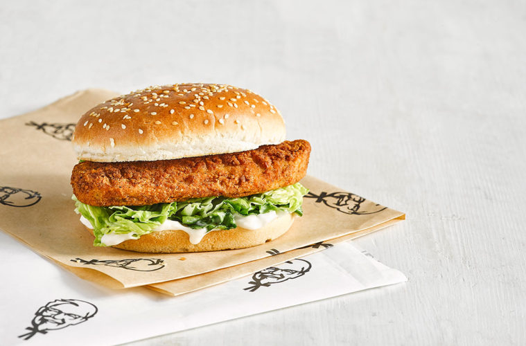 KFC Vegan Burger