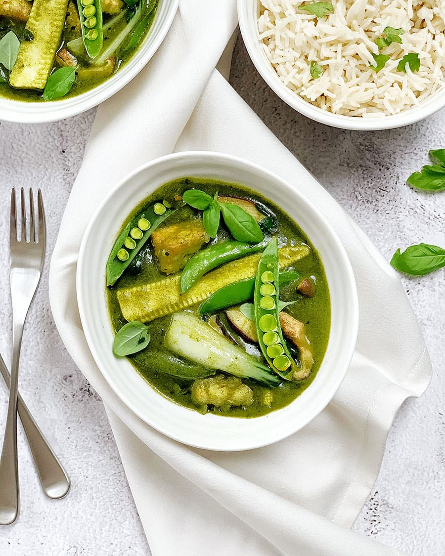 Thai Green Tofu Curry