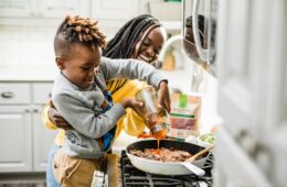 Cooking with kids