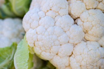 Roasted Cauliflower with Turmeric Tahini Sauce