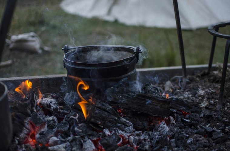 Foodtok, food creators, men with the pot