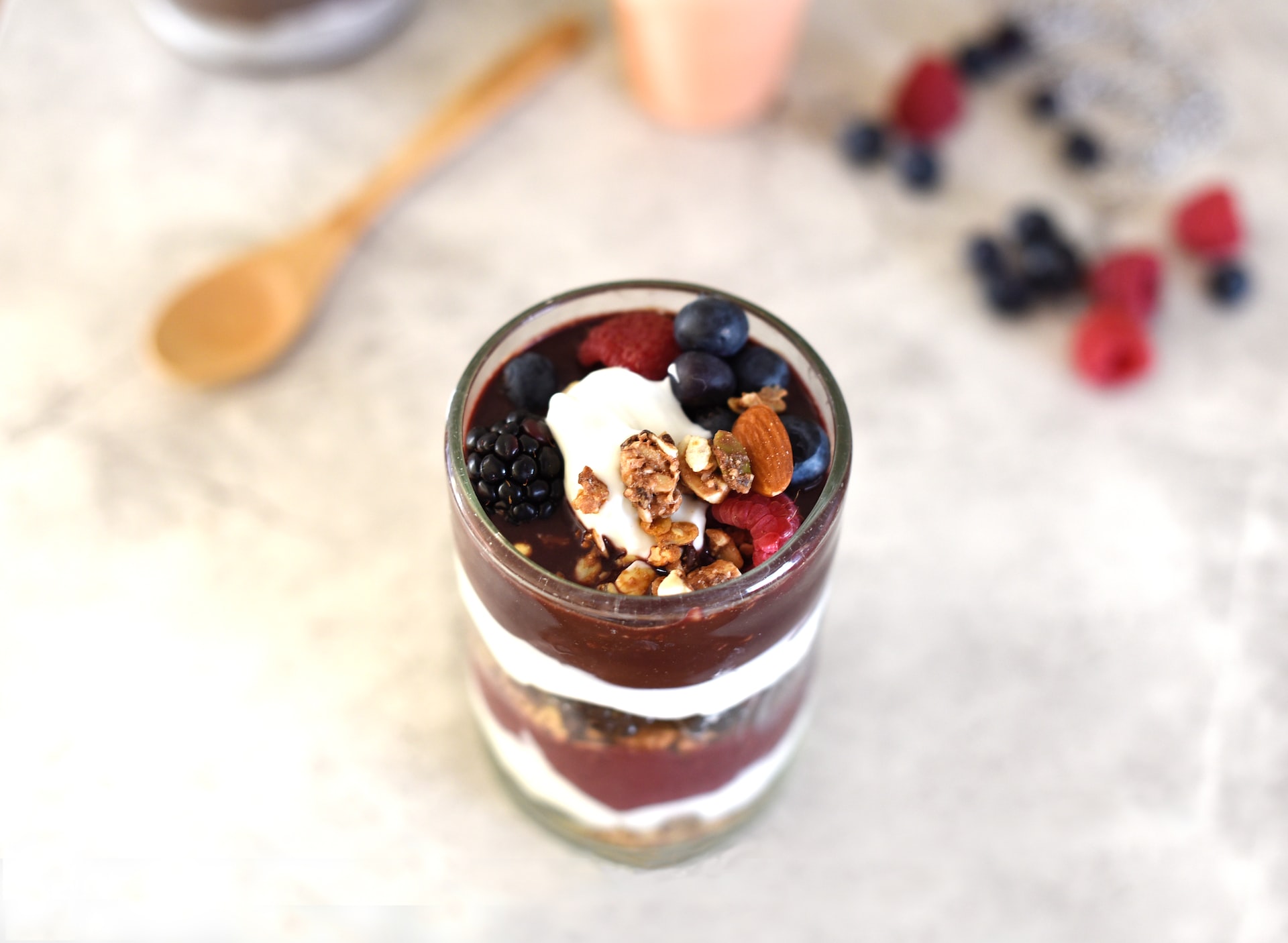 Healthy Brunch Ideas | Greek Yoghurt Parfait