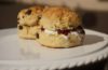 scones, jam and cream or cream and jam